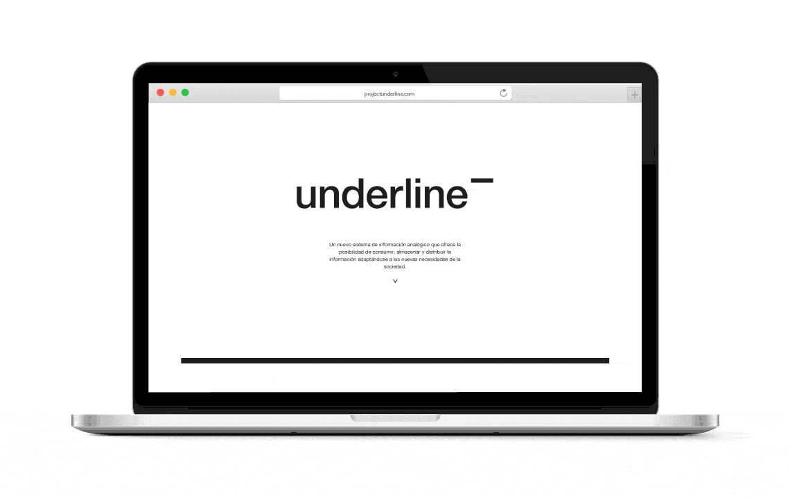 underline